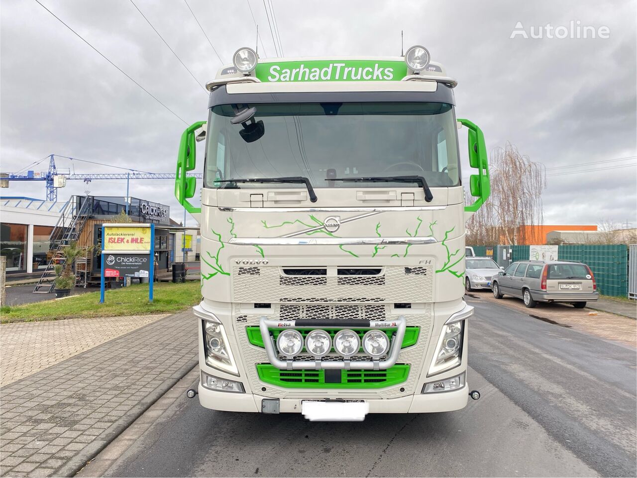 контейнеровоз Volvo FH 460 LNG