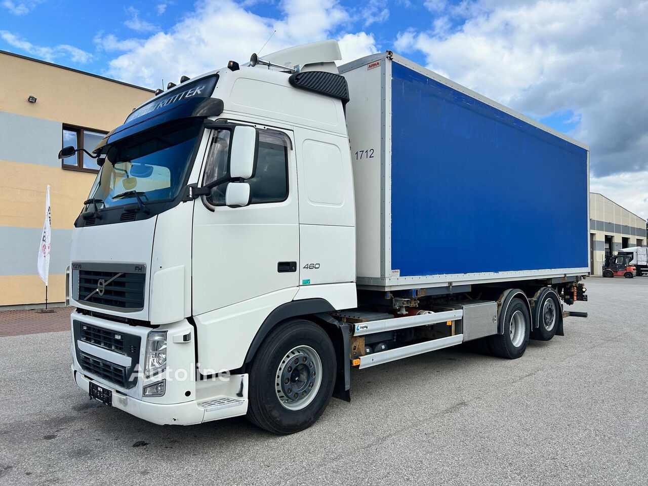 Volvo FH460 6X2 EURO5 + RETARDER + BDF container chassis - Autoline
