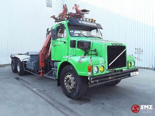 شاحنة نقل الحاويات Volvo N 10 francais-container crane