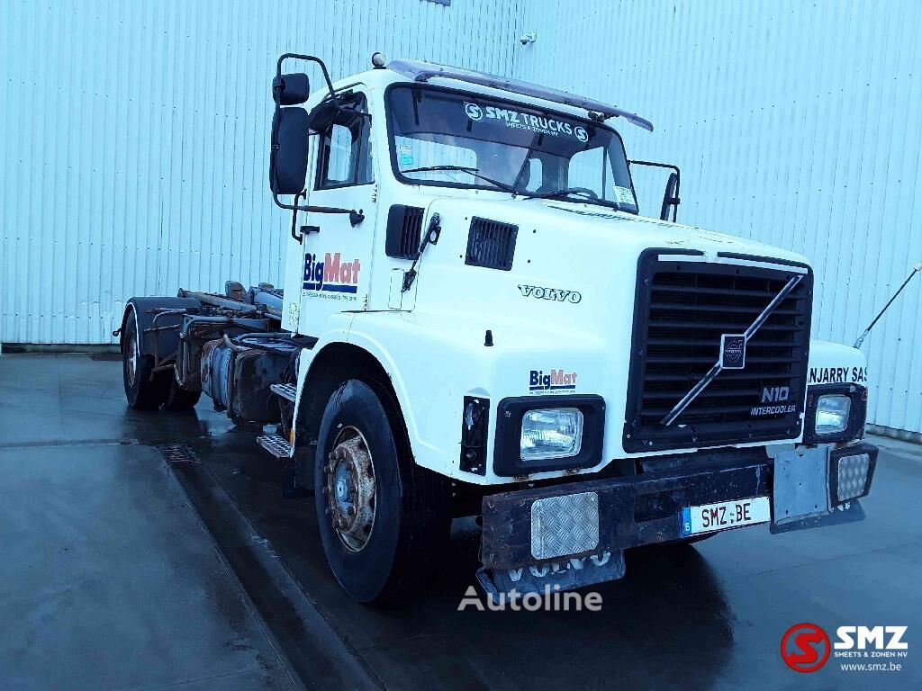 Volvo N 10 intercooler francais container chassis