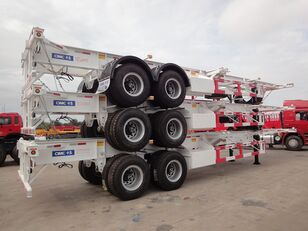 uus konteiner vedu poolhaagis 40 feet 45 feet 20 feet 3 axles container skeleton semitrailer