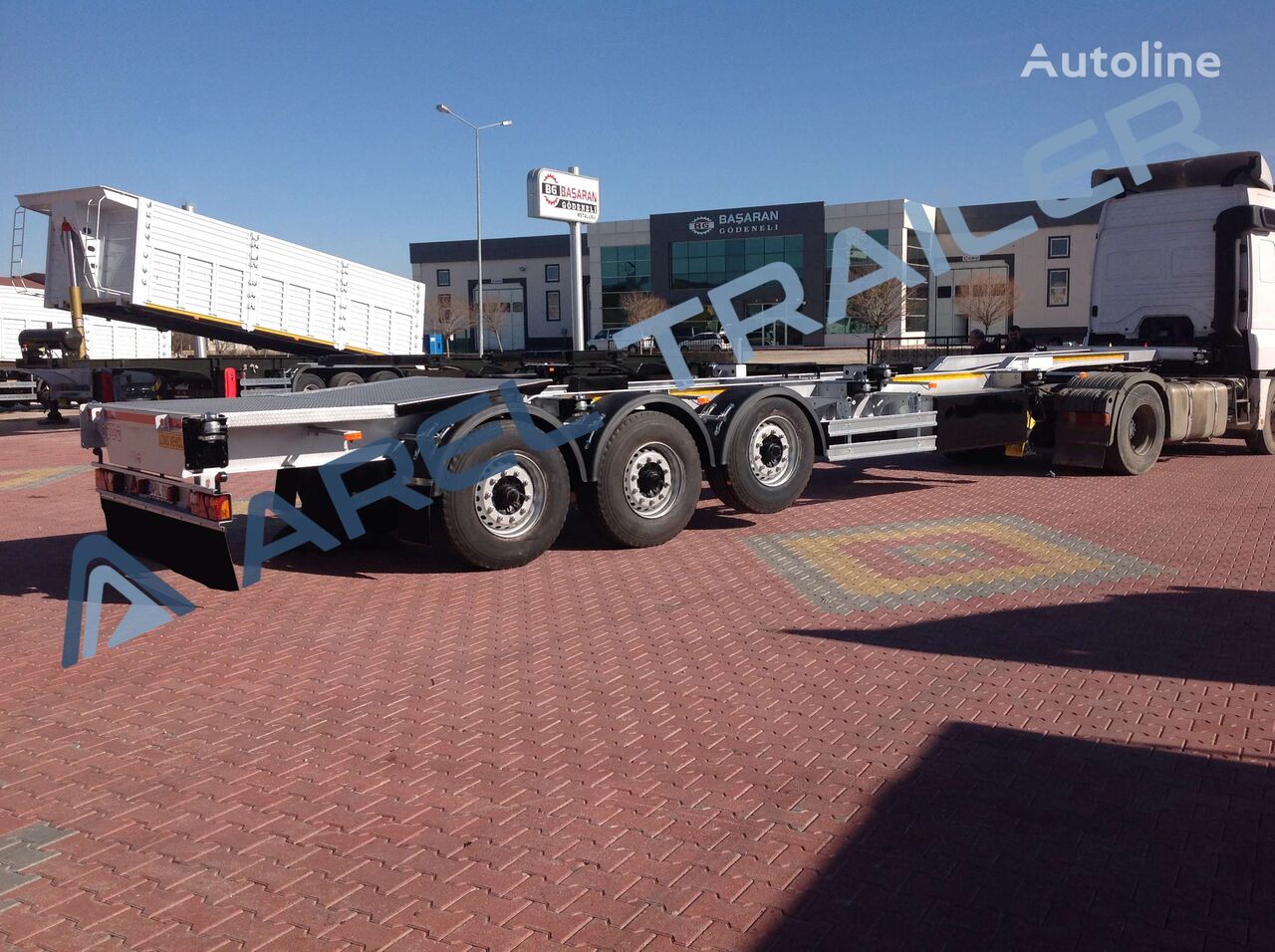 neuer Arel Trailer SKELETAL CONTAINER SEMI TRAILER 20 FT 30 FT 40 FT 45 FT SLIDING  Containerauflieger