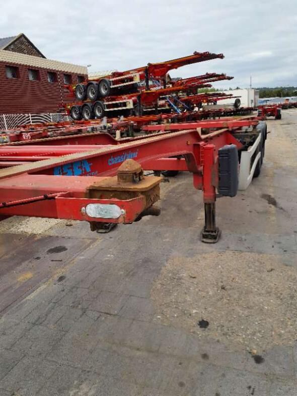 Asca Skeletal Trailer container chassis semi-trailer