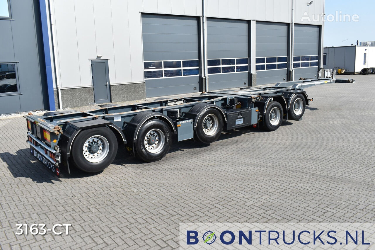 Broshuis 2CONNECT-5AKCC | 2x20-40-45ft HC * 3x STEERING * 4x LIFT AXLE *  semirremolque de contenedores