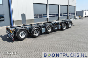 Broshuis 2CONNECT-5AKCC | 2x20-40-45ft HC * 3x STEERING * 4x LIFT AXLE *  container chassis semi-trailer