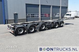 Broshuis 2CONNECT-5AKCC | 2x20-40-45ft HC * 3x STEERING * 4x LIFT AXLE *  container oplegger