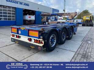 Broshuis 3UCC-39/45 / 2x Extendable / Disc Brakes /1x lift Axle / 45FT container chassis semi-trailer