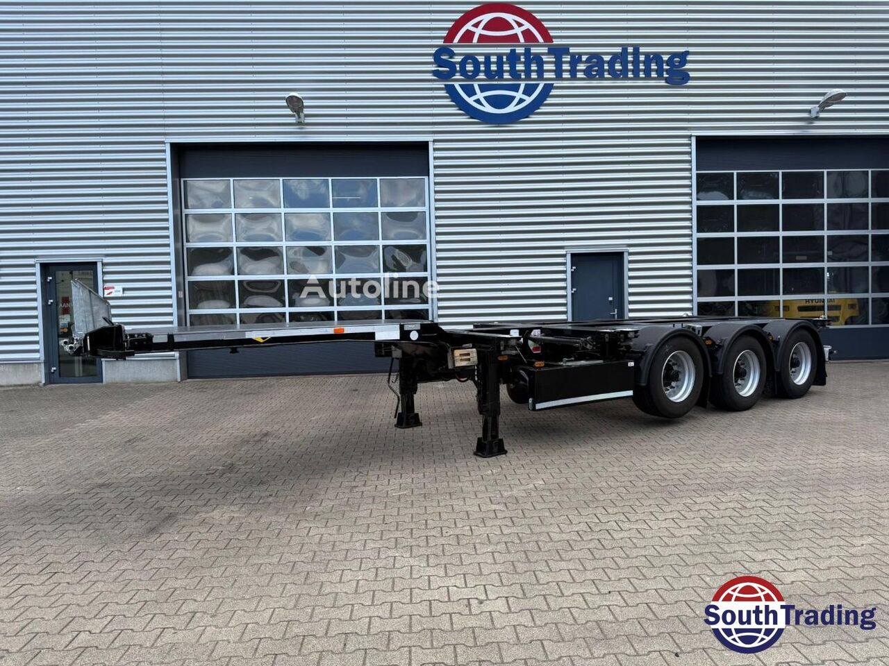 Broshuis 3UCC-39/45 FLN MOT 16-10-2026 container chassis semi-trailer - Autoline