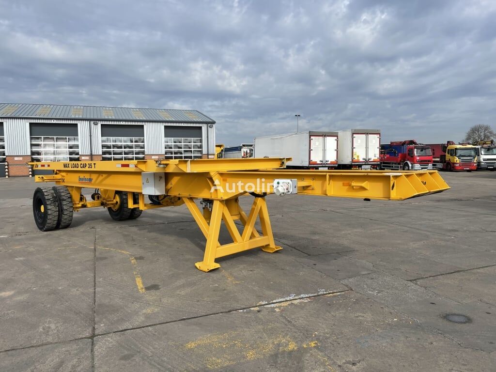 Buiscar 30FT SINGLE AXLE FIXED TIPPING SKELETAL TRAILER (NEVER BEEN USED Containerauflieger