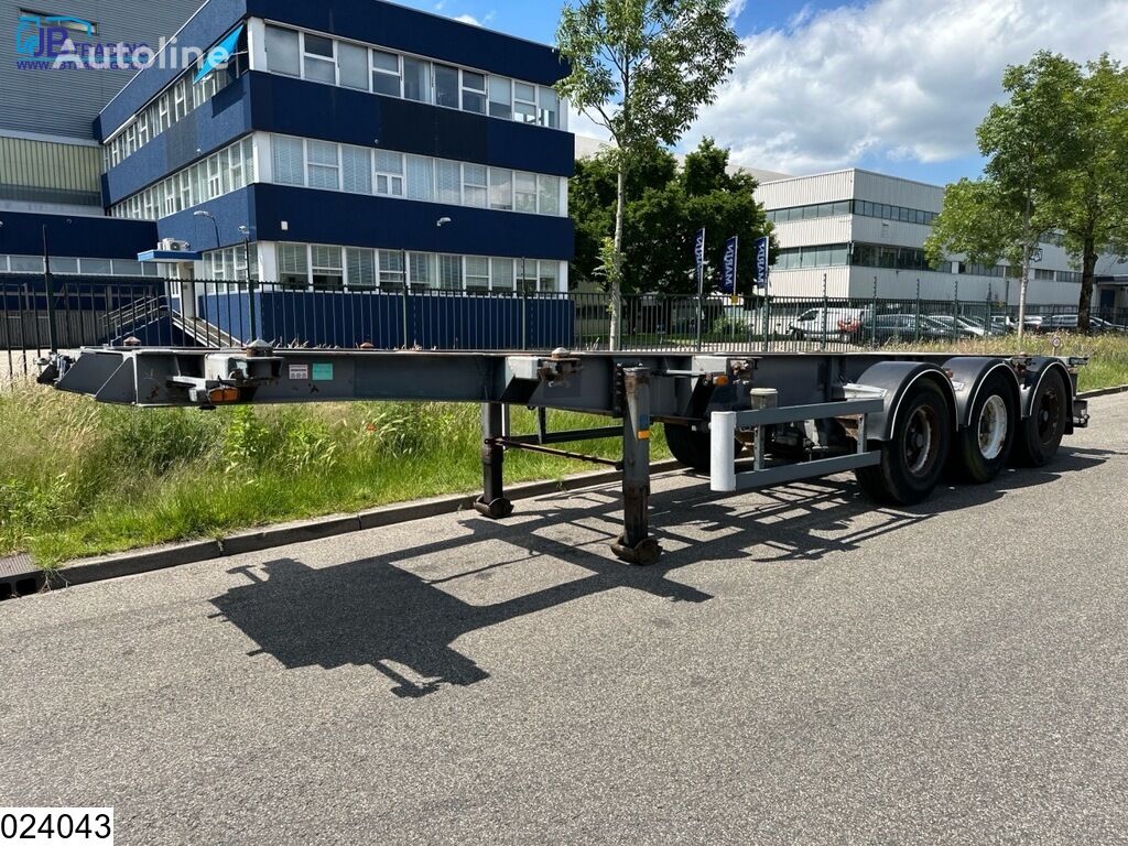 Burg Container 10, 20, 30, FT container transport Containerauflieger