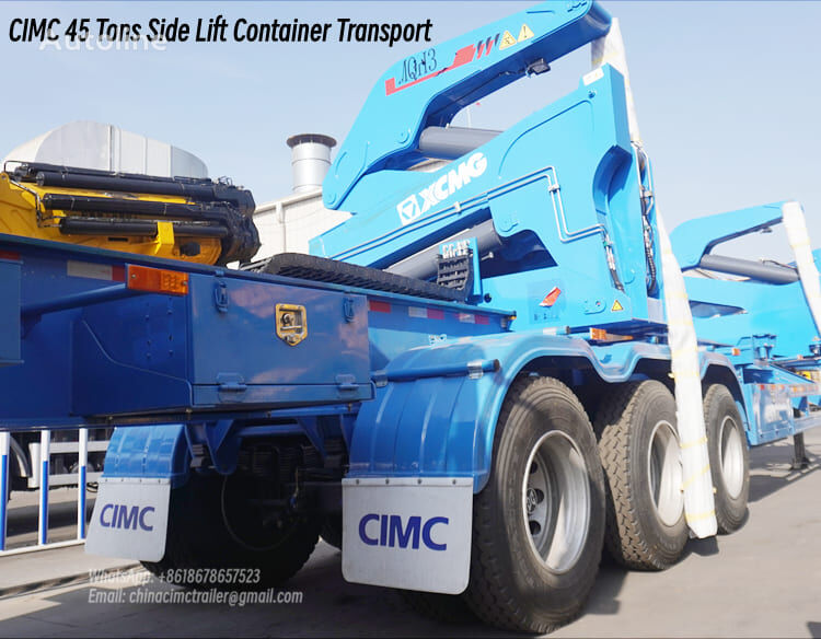 semiremorcă pentru transport containere CIMC 45 Tons Side Lift Container Transport Price in papua new guinea nouă