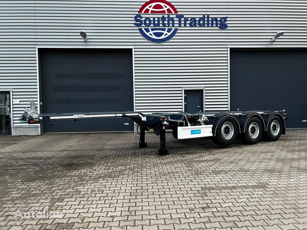 nieuw D-Tec FLEXITRAILER container oplegger