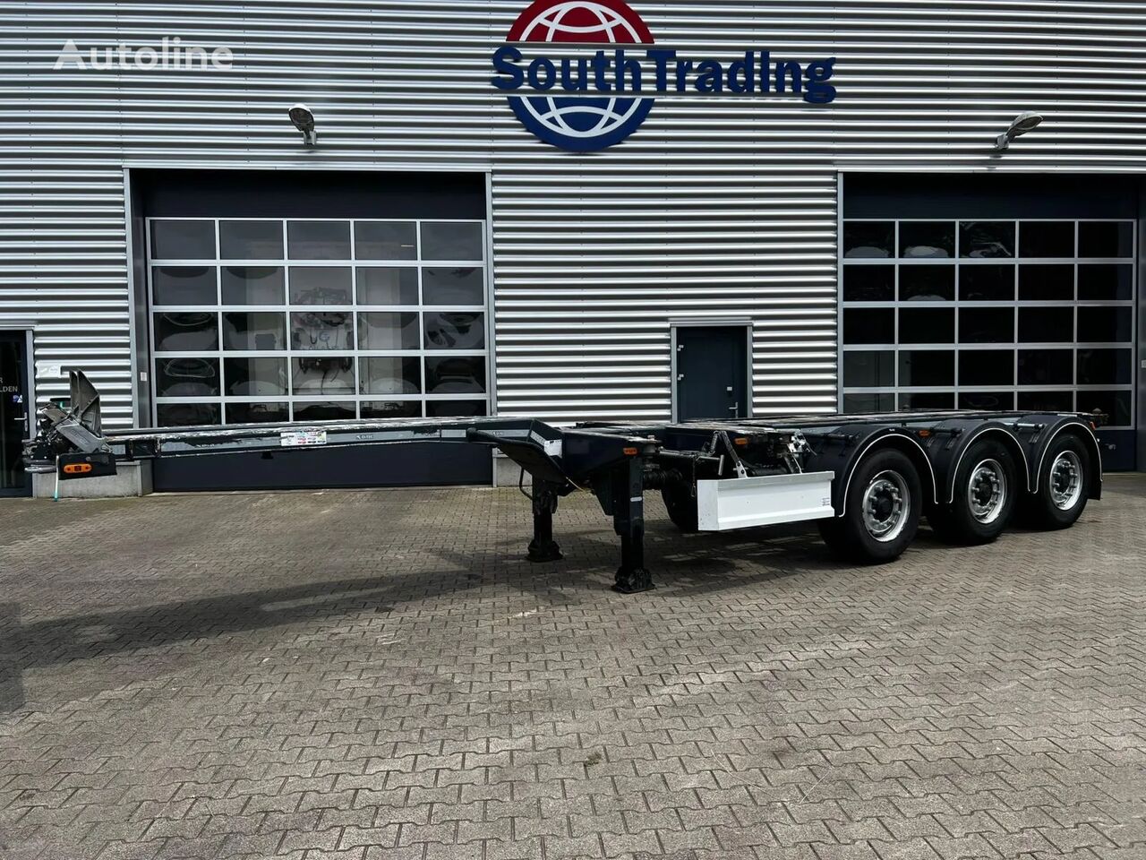 D-Tec FLEXITRAILER container chassis semi-trailer