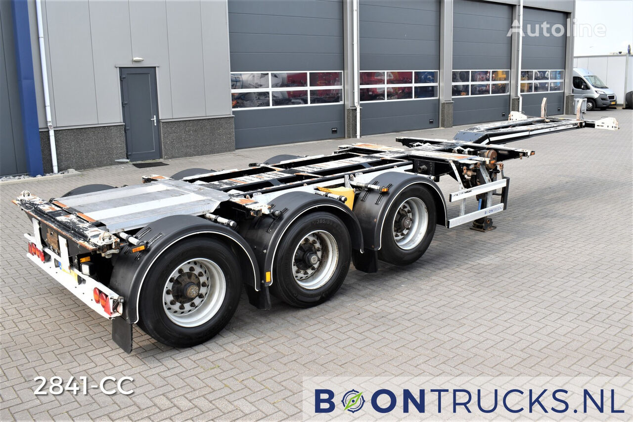 D-Tec FLEXITRAILER HD | 2x20-30-40-45ft HC * 3xEXTENDABLE * ADR * NL T コンテナシャーシセミトレーラ