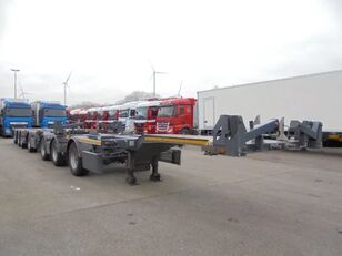 العربات نصف المقطورة شاحنة نقل الحاويات D-Tec LZV COMBI 3 TEU NL KENTEKEN