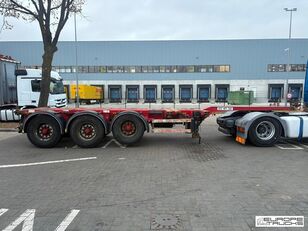 D-Tec Multi FT-43-03V NL Trailer - Double Extendable - Lift Axle container chassis semi-trailer