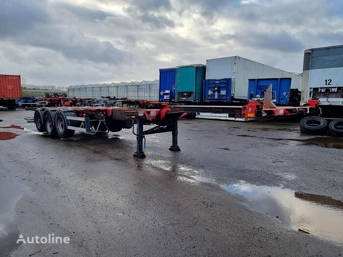 D-Tec Nooteboom FT-43-O3V | BPW ECO P Disc | All connections | double  container chassis semi-trailer