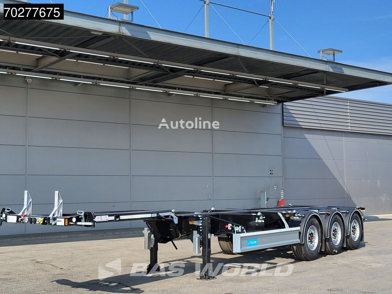 D-Tec VCC-01 3 axles Portmaster NEW Liftachse Multi' 45ft Containerauflieger kaufen | Autoline LI Neuer D-Tec VCC-01 3 axles Portmaster NEW Liftachse Multi' 45ft Containerauflieger - Autoline