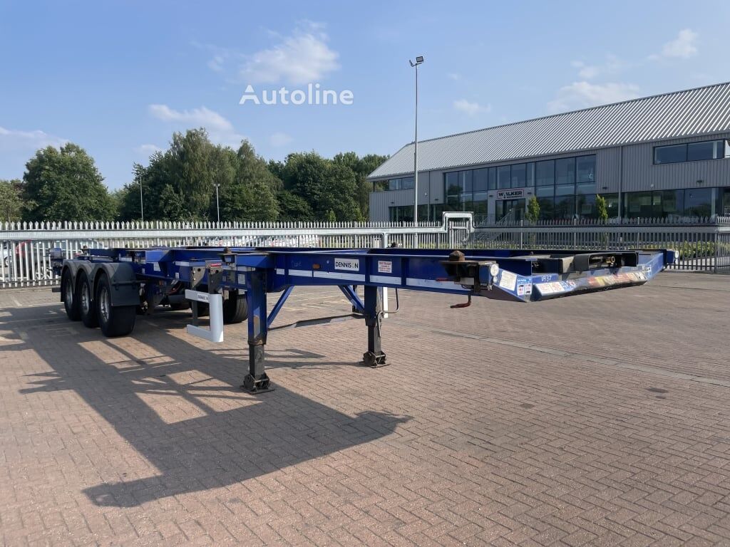 Dennison C367918 container chassis semi-trailer for sale | Autoline IE Dennison C367918 container chassis semi-trailer - Autoline