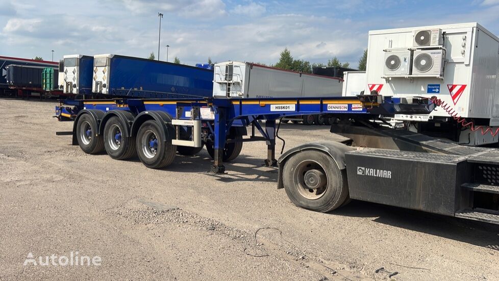 Dennison SKELETAL - SLIDING container chassis semi-trailer