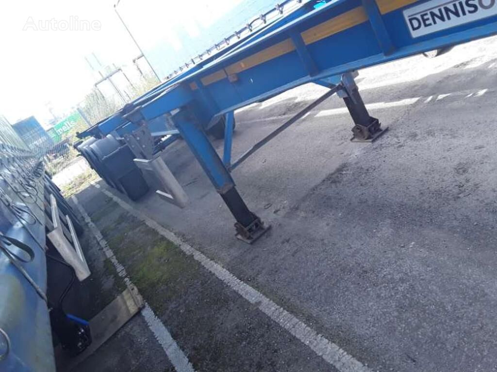 semiremorcă pentru transport containere Dennison Skeletal Trailer