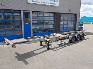 Fliegl SDS 380 MULTI BPW Disc Lift axle poluprikolica za prijevoz kontejnera