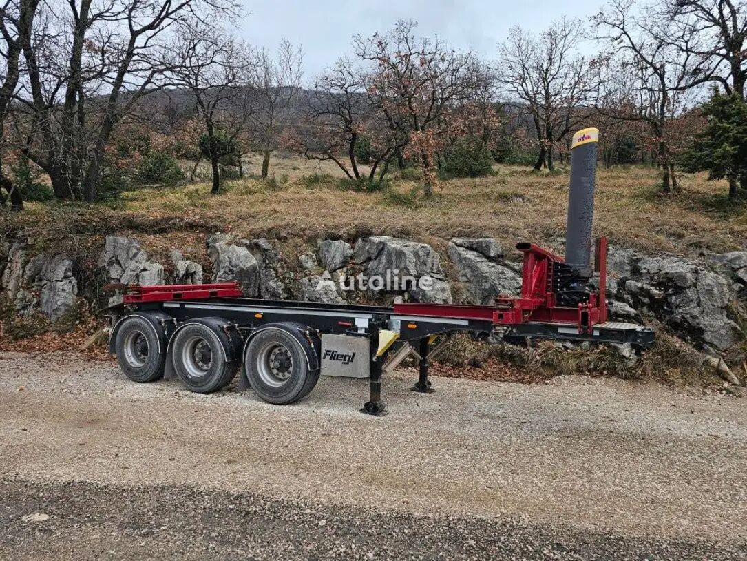 Fliegl SDS380 container chassis semi-trailer