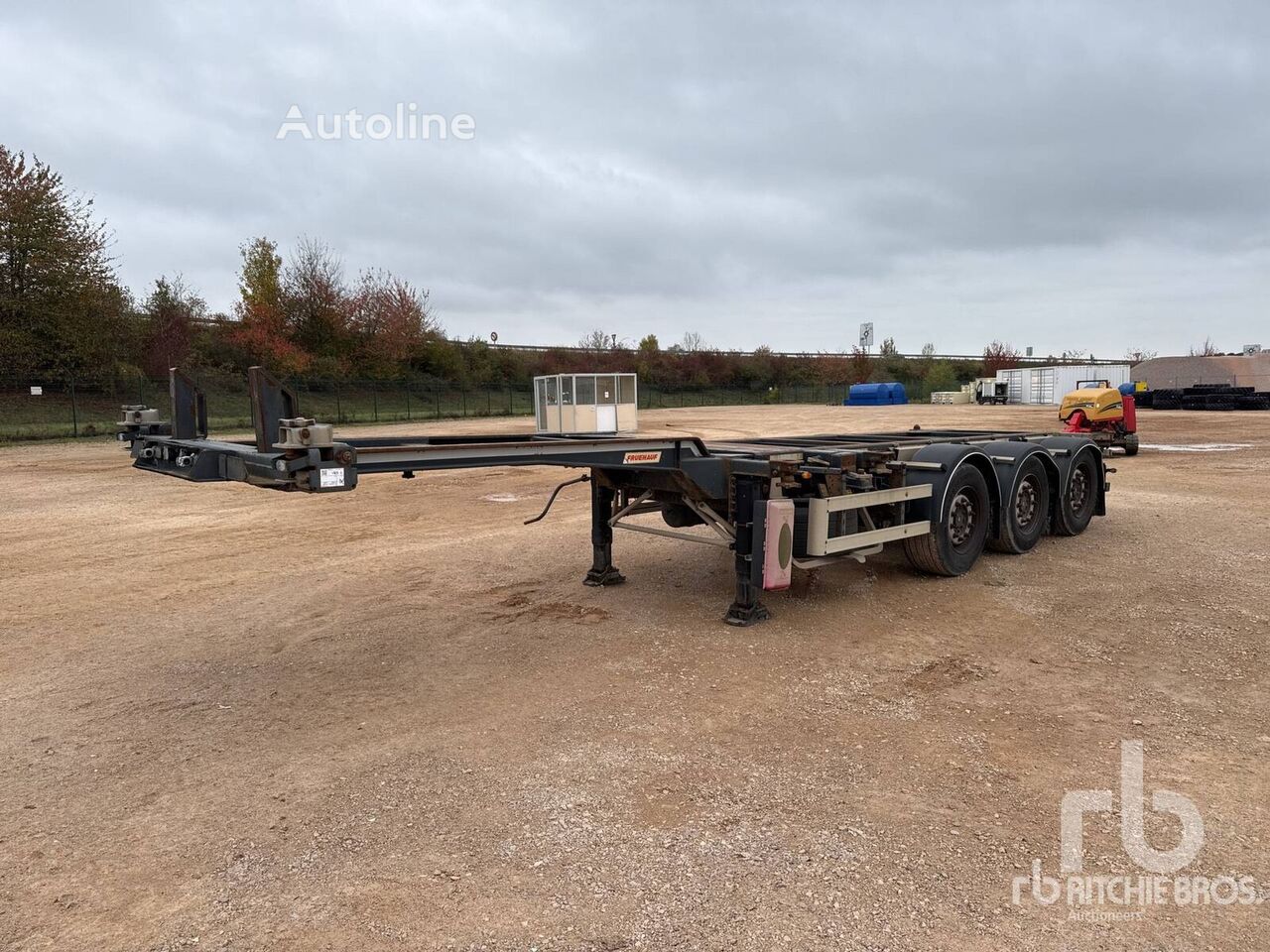 Venta de Fruehauf Tri/A Semi-Remorque Porte Conteneur semirremolque de contenedores | Autoline PY Fruehauf Tri/A Semi-Remorque Porte Conteneur semirremolque de contenedores - Autoline