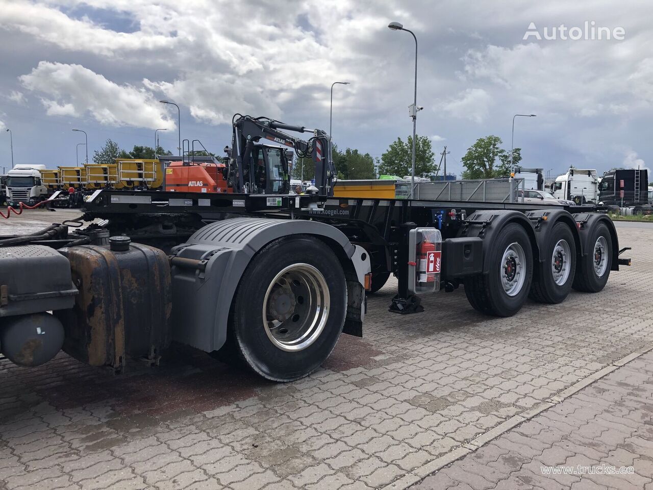 Kögel KÖGEL PORT ADR Sættevogn containerchassis