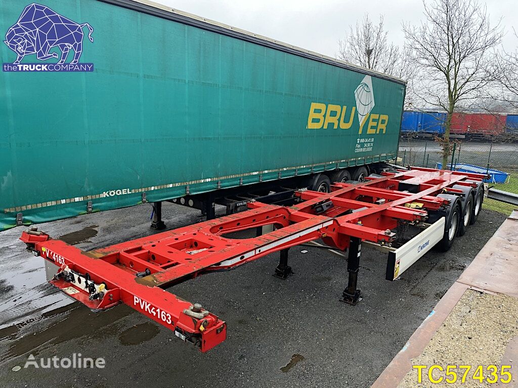 Krone Container Transport container chassis semi-trailer