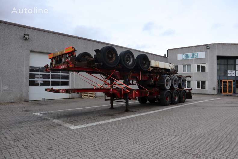 semi-remorque porte-conteneurs Krone Containerchassis