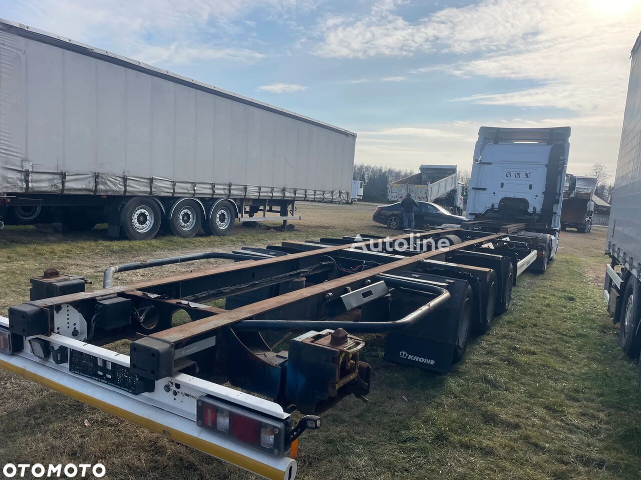 Полуприцеп контейнеровоз Krone SD - Autoline