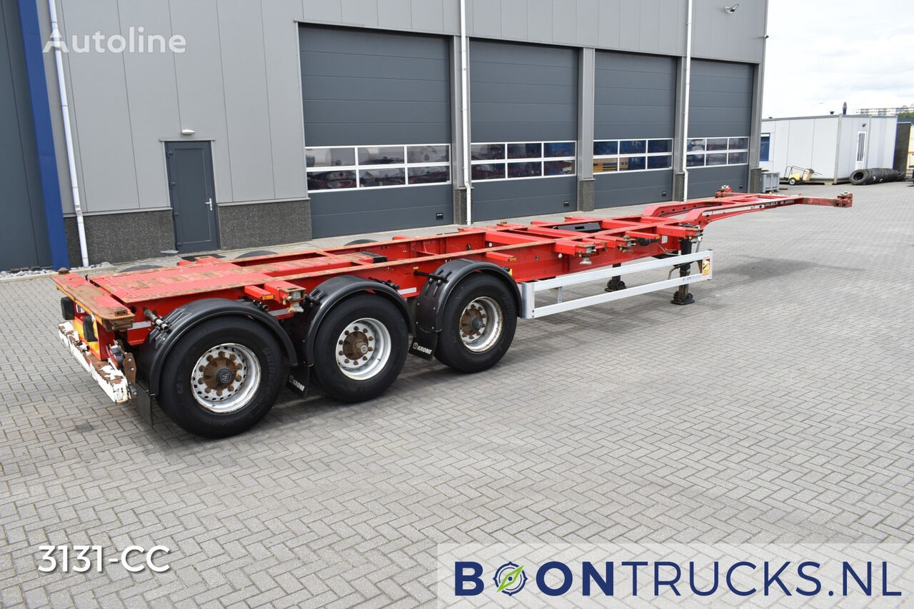 полуприцеп контейнеровоз Krone SD BOX LINER | 2x20-30-40-45ft HC * EXTENDABLE REAR * 20x AVAILA