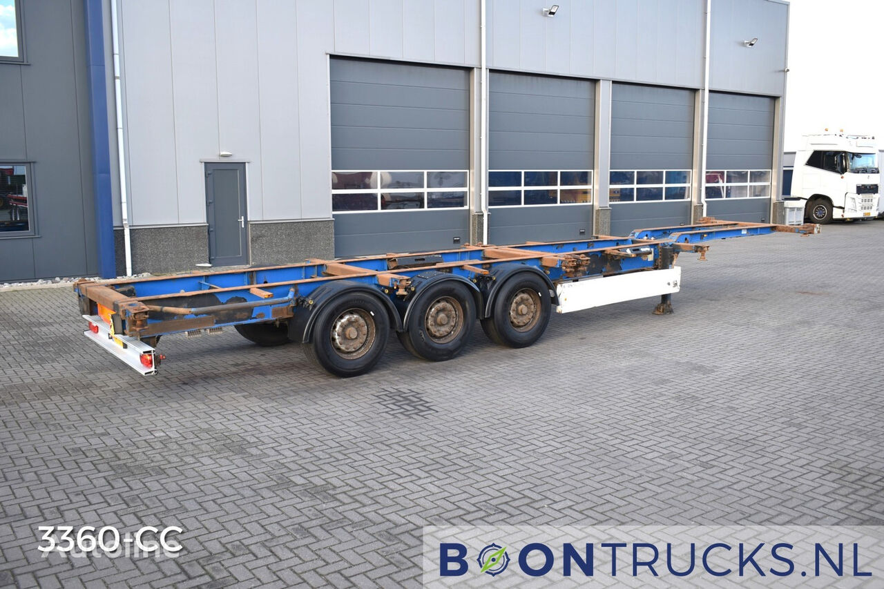 Krone SDC 27 | 2x20-40ft HC * 2x LIFT AXLE * 4930Kg * BPW/DISC * NL TR semirremolque de contenedores