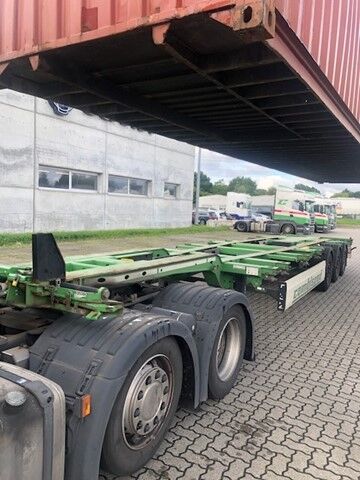 Krone SDC 27 ELTU 5 plus Podkontenerowa container chassis semi-trailer