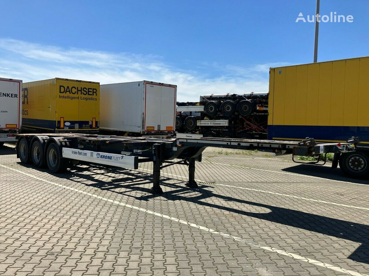 Krone SDC 27 eLTU5-2 container oplegger