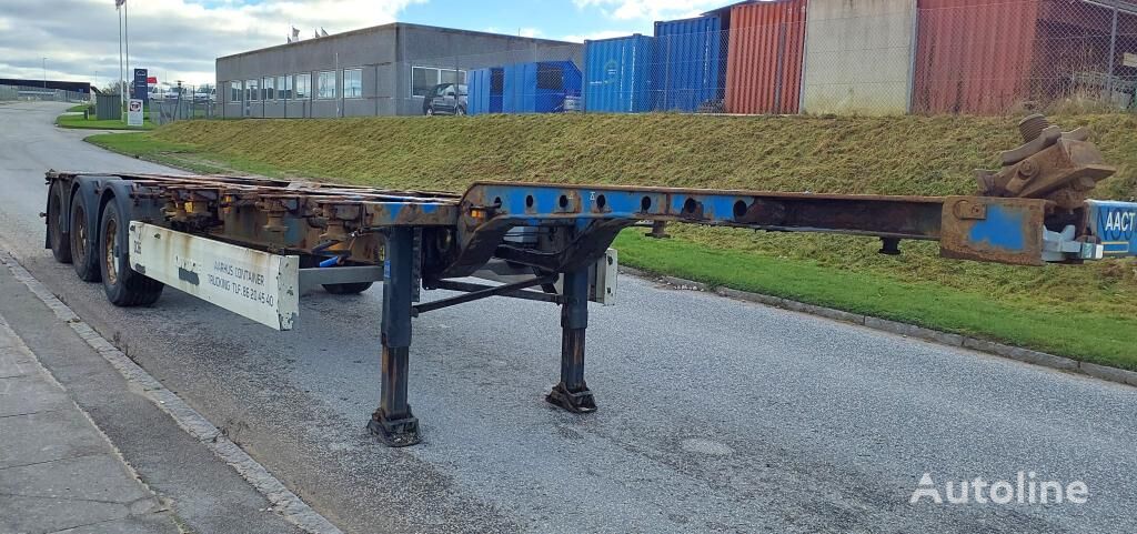 Krone Skeletal Trailer Sættevogn containerchassis