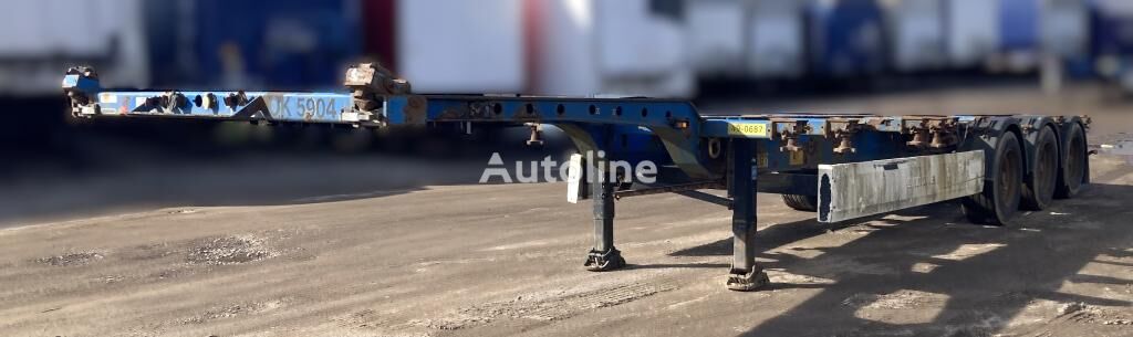 Krone Skeletal Trailer container chassis semi-trailer