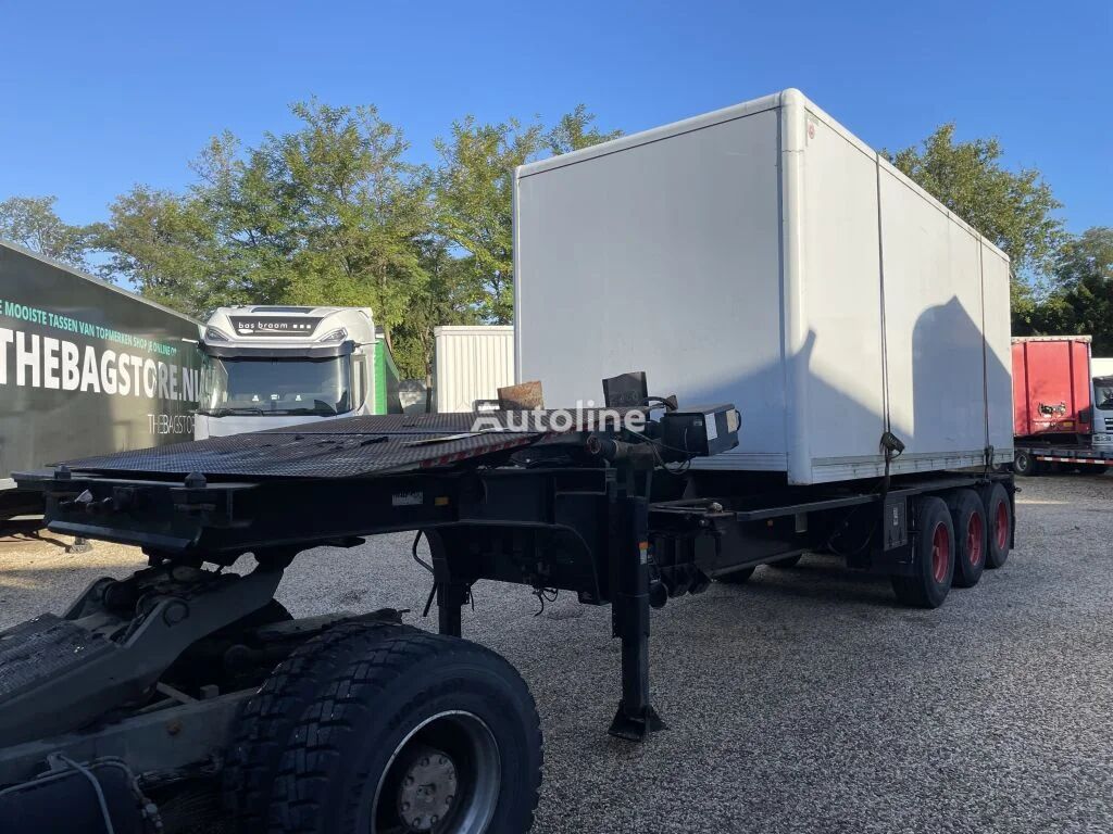 LAG 20 / 30 voet container chassis Drums container chassis semi-trailer