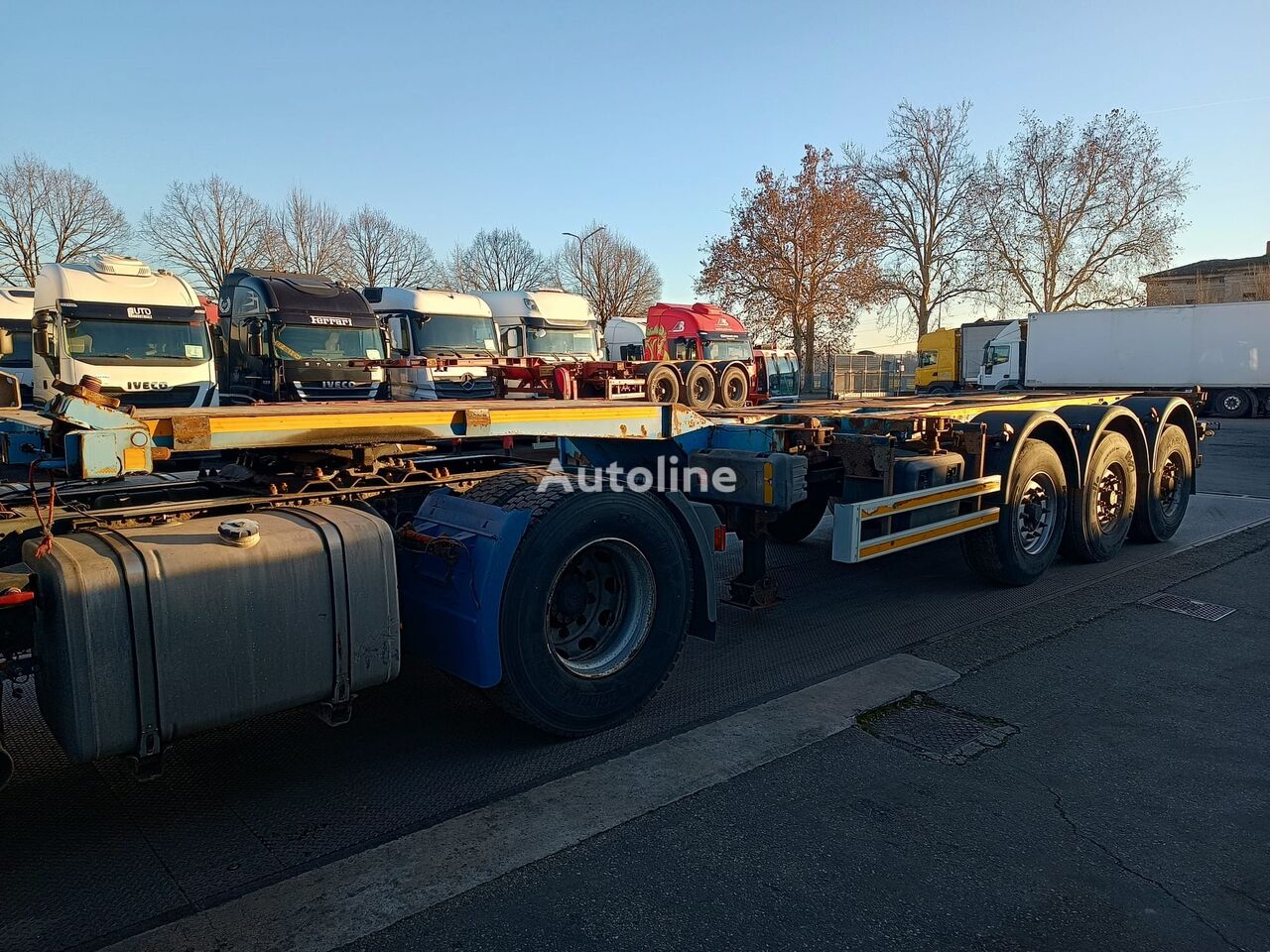 LeciTrailer container chassis semi-trailer