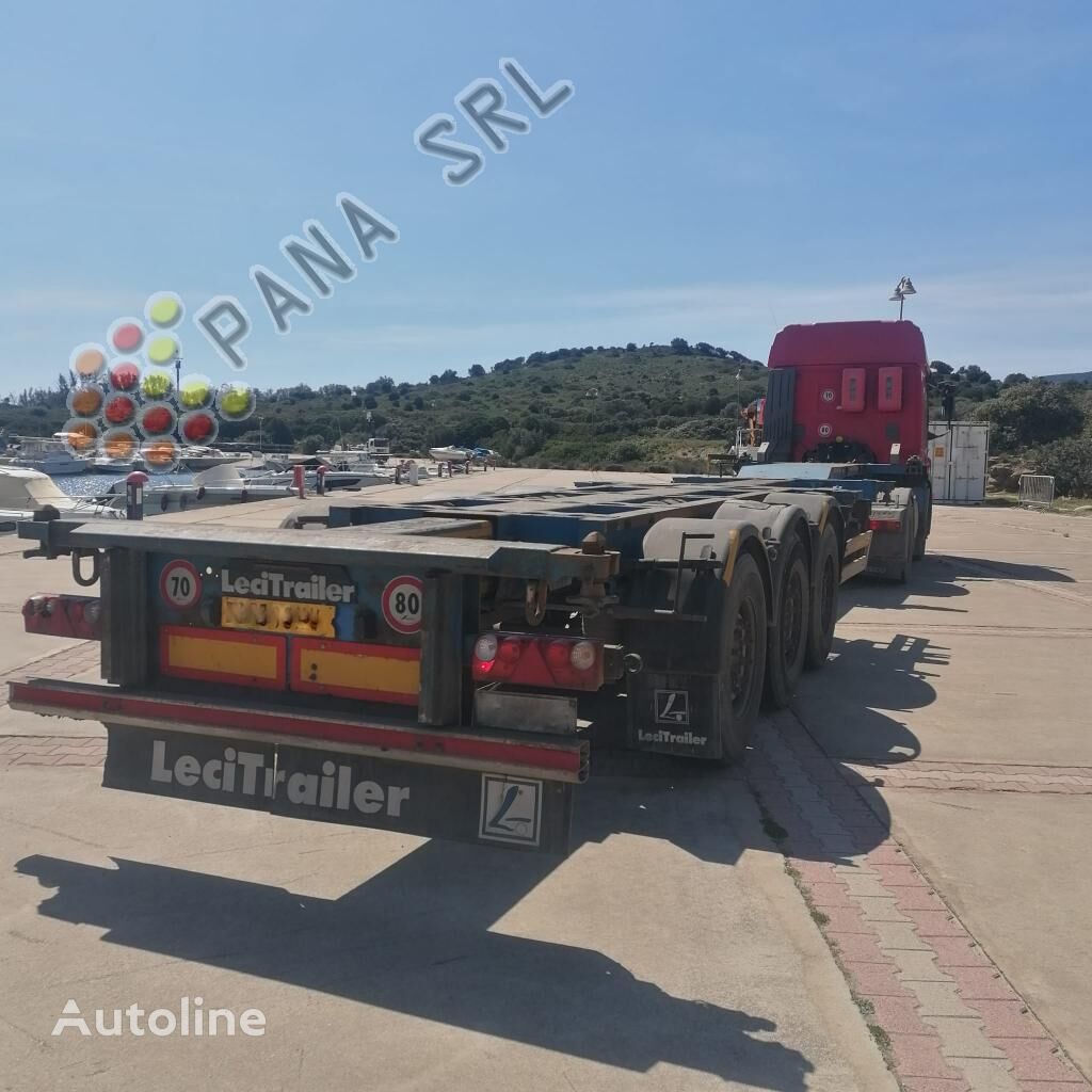 LeciTrailer LTC3ES container chassis semi-trailer