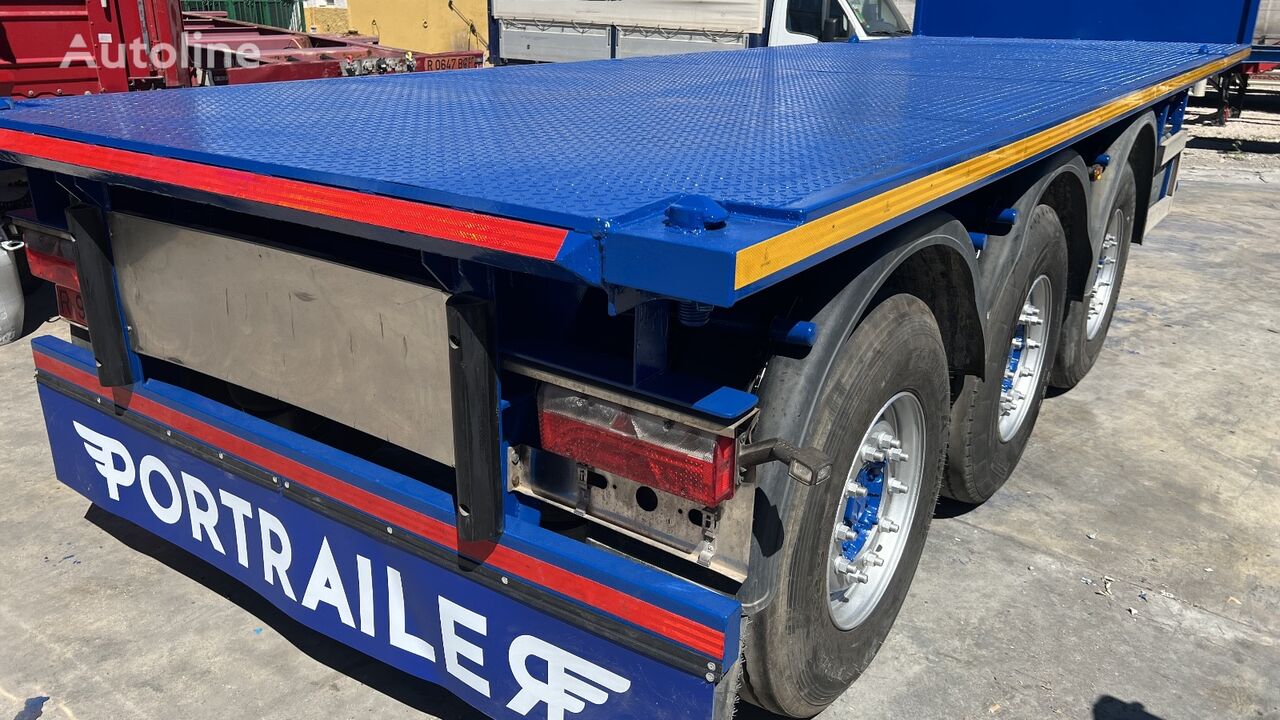 LeciTrailer Semirremolque plataforma contenedor  container chassis semi-trailer