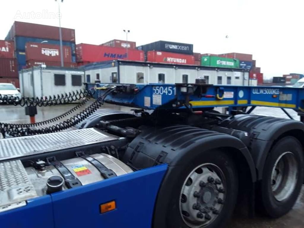 Montracon Skeletal Trailer container chassis semi-trailer