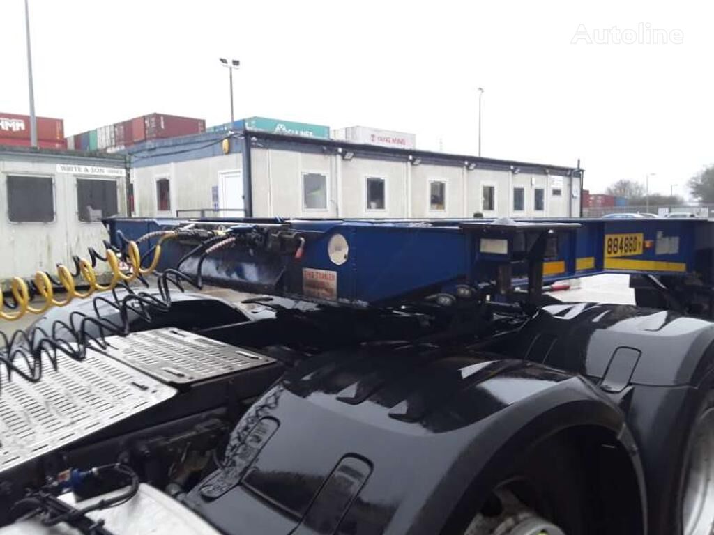 semiremorcă pentru transport containere Montracon Skeletal Trailer