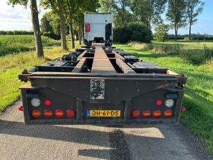 semi-remorque porte-conteneurs Nooteboom D-tec CT-53-04D combi chassis gvw 53000 kg