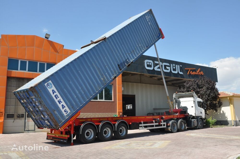 neuer Özgül 40 FT TIPPING CONTAINER CHASSIS AINER CARRIER Containerauflieger