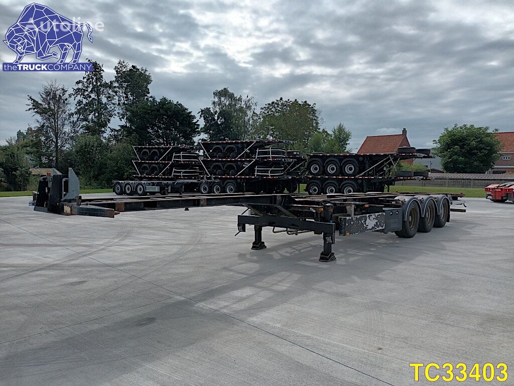 Pacton Container Transport Sættevogn containerchassis