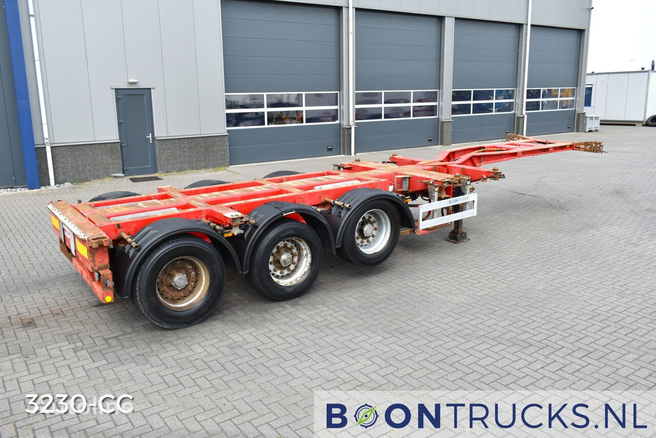 Pacton T3-010 | 2x20-30-40-45ft HC * 3x EXTENDABLE * NL TRAILER container chassis semi-trailer