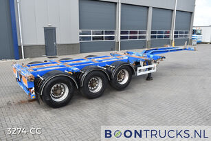 Pacton T3-010 | 2x20-30-40-45ft HC * BPW/DISC * 3x EXTENDABLE * NL TRAI container oplegger