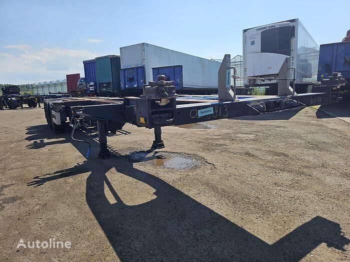 Pacton T3-010 | 3 axle container chassis | extendible all connections | container chassis semi-trailer